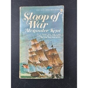 Sloop of War Alexander Kent Berkley Medallion Book 1972 Historical Fiction